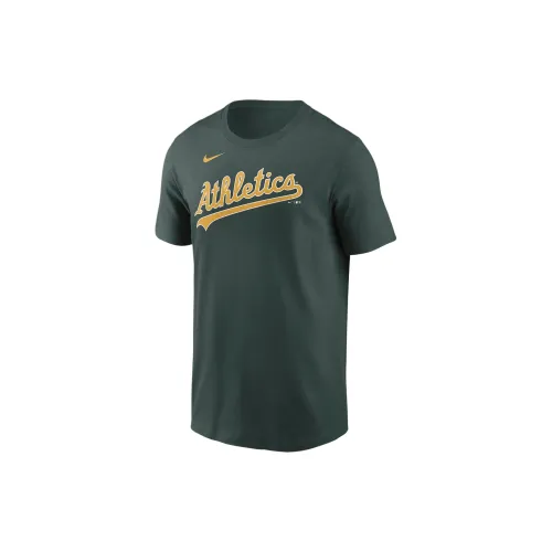 Nike T-Shirts Men Hunter Green