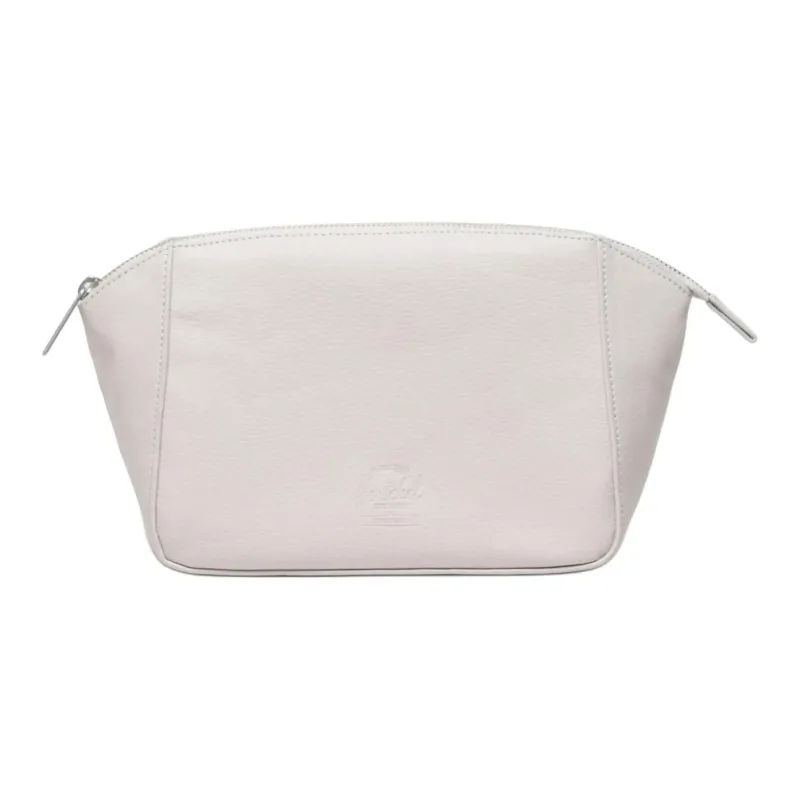 Herschel Pure Vegan Leather Makeup Bag Unisex Moon White-0