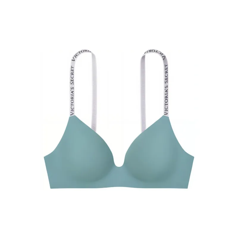 Victoria's Secret Xiaobing Cup Series Bra Women's Deeply Green-0