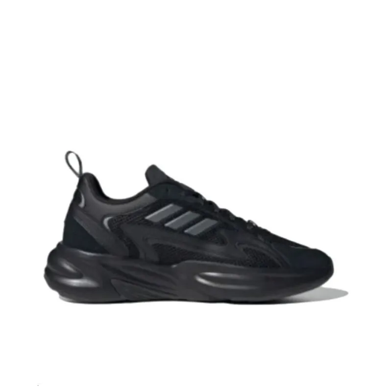 Adidas Ozwave Low Top Chunky Sneakers Unisex Black-1