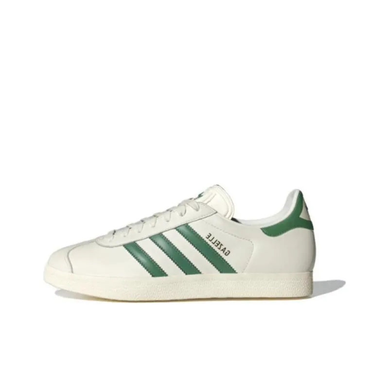 Adidas Gazelle Off White Preloved Green Collegiate Green-0