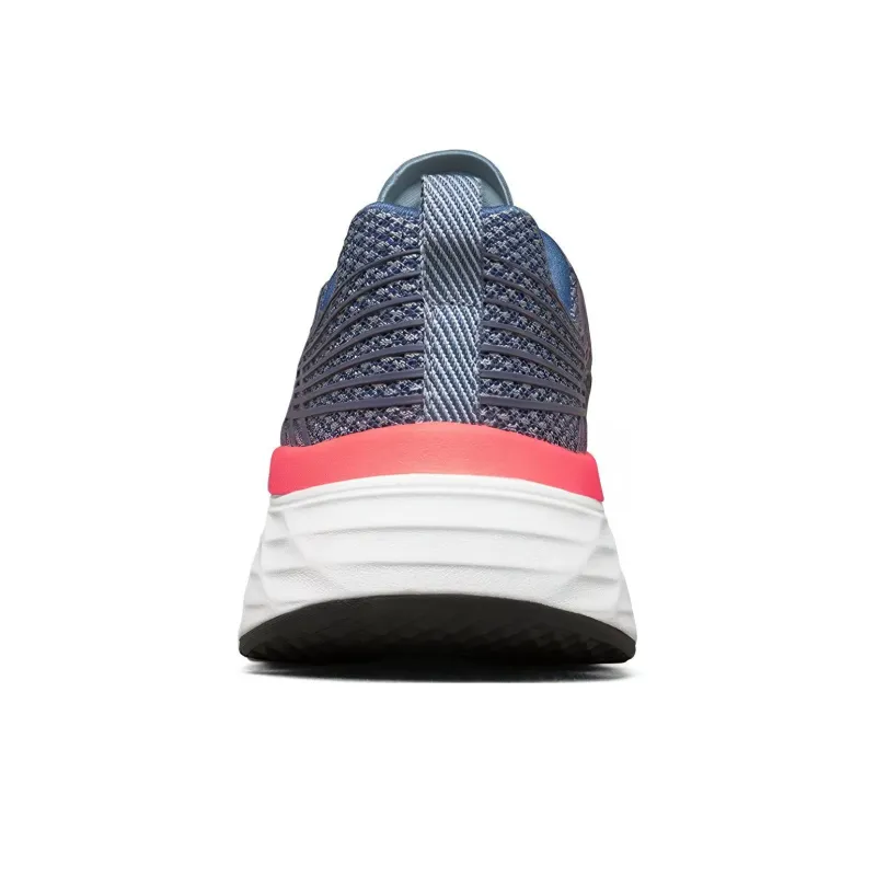 Skechers Max Cushioning Cushioning Wear-Resistant Low-Top Running Shoes Women's Navy-3