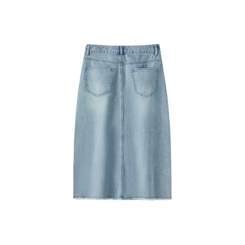 SEM/R Denim Long Skirts Women's-1