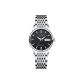 White Case Black Dial Steel Band