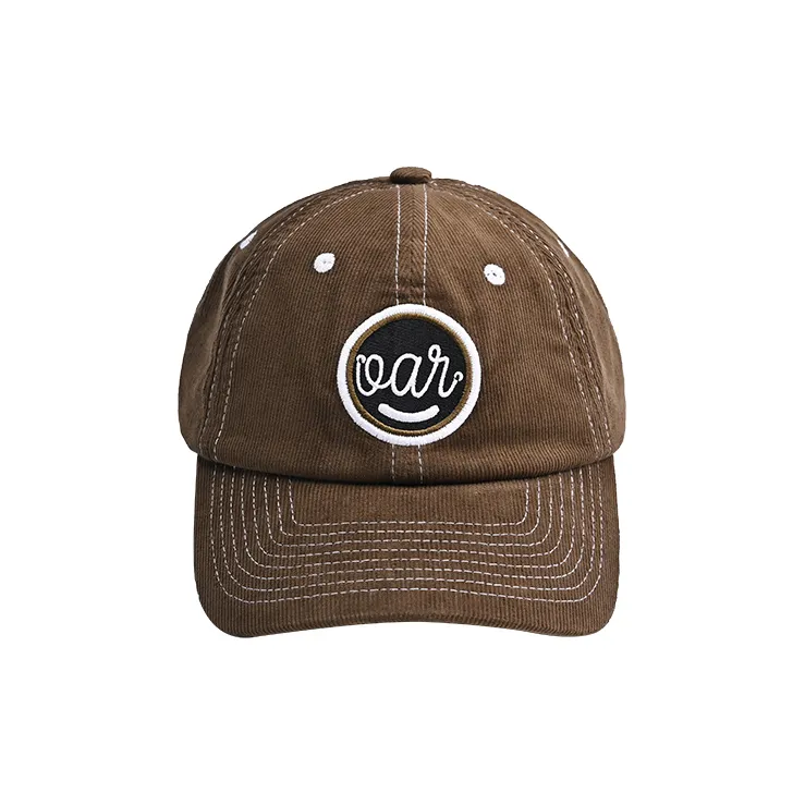 Xotic Corduroy Hand Drawn Embroidery Baseball Caps Unisex-1