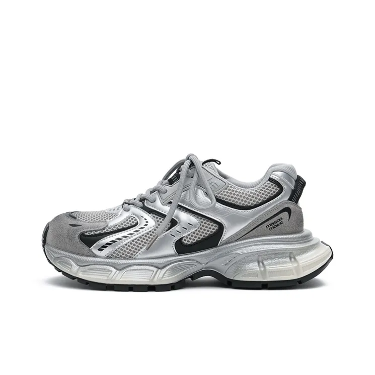 MASOOMAKE Abrasion Resistant Height Increasing Low Top Chunky Sneakers Women's-0