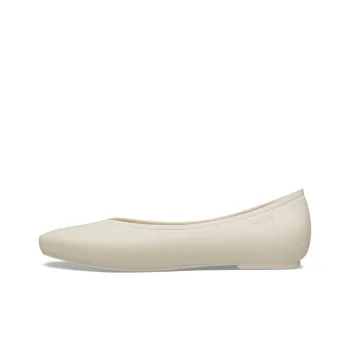 Crocs Brooklyn Pointed Flats 'Cream White' Women's