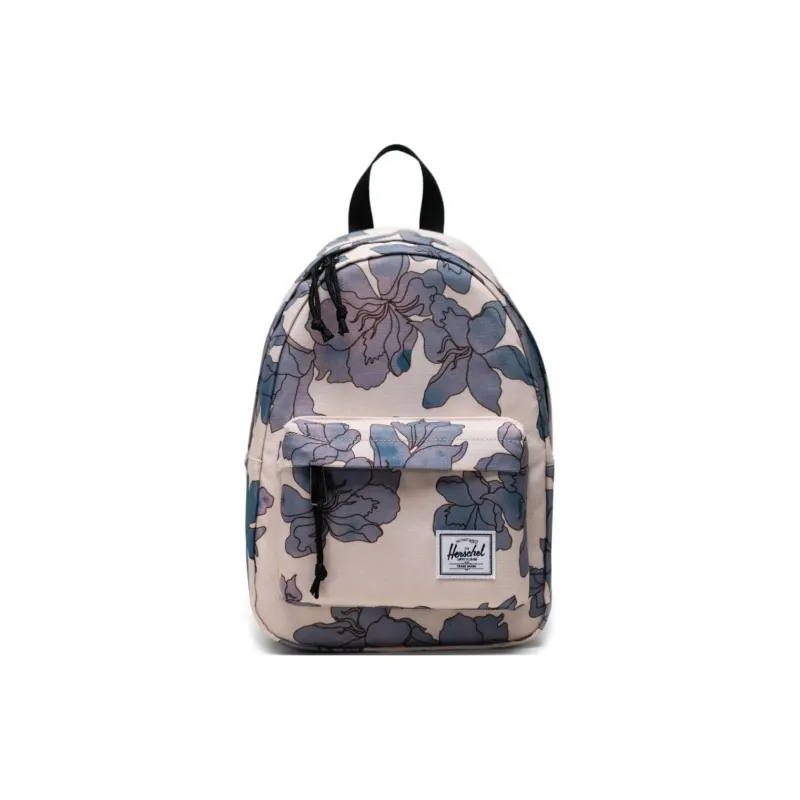 Herschel Recycled Material Backpack Mini Unisex Moonlight Floral Waves-0