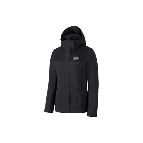 OZARK GEAR Windbreaker Jackets Women's Black