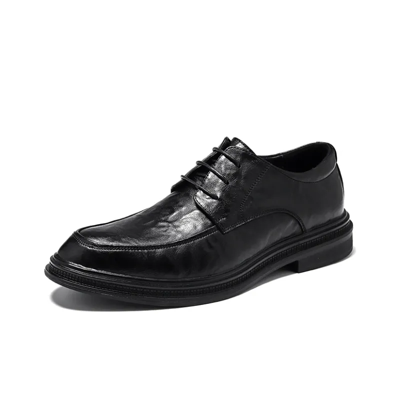 Beidouniao Dress Shoes Men's Black-1