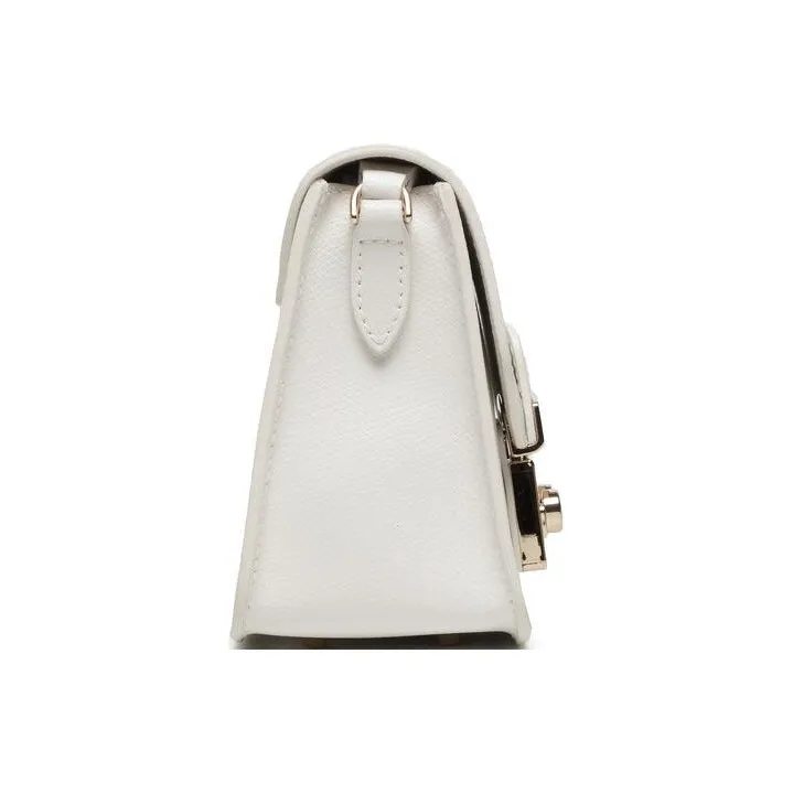 Furla Metropolis Collection Calfskin Crossbody Bag Shoulder Bag Women's Pink White-1