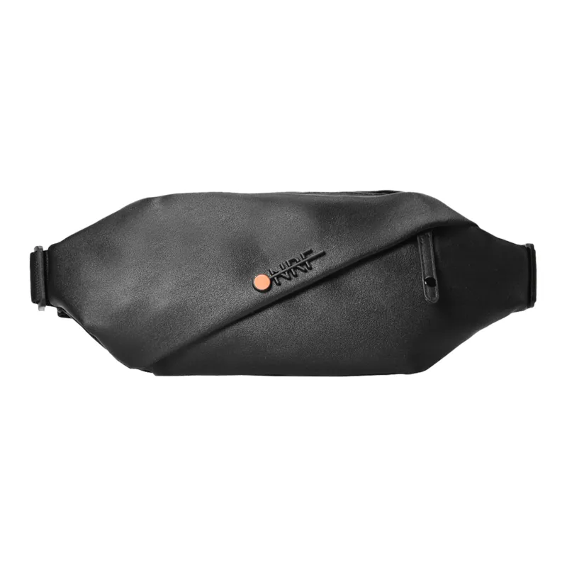 ONRF PVC Fanny Pack Regular Unisex Cool Black-1