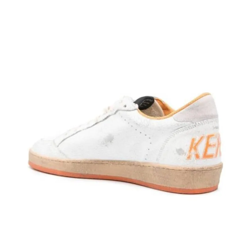 Golden Goose Ball Star Wishes Leather Sneakers-3