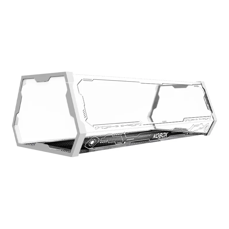 KGBOX Building Block Technic 42171 Mercedes F1 Formula Racing Figure Acrylic Display Case Model Accessories-8