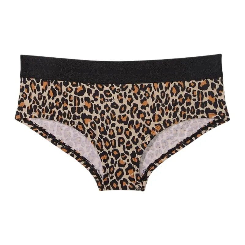 VICTORIA'S SECRET Underpants Women's 1 Pack Brown Animal Print-0
