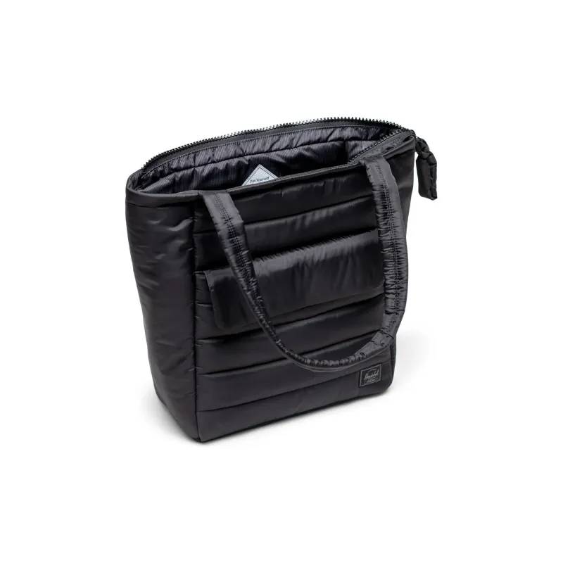Herschel Recycled Fabric Handbag Unisex Black-2