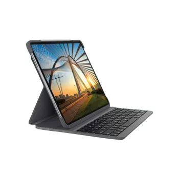 Logitech TPU Bluetooth Keyboard Slim Folio Pro Compatible With IPad Pro 11/12.9 Inches Protective Case
