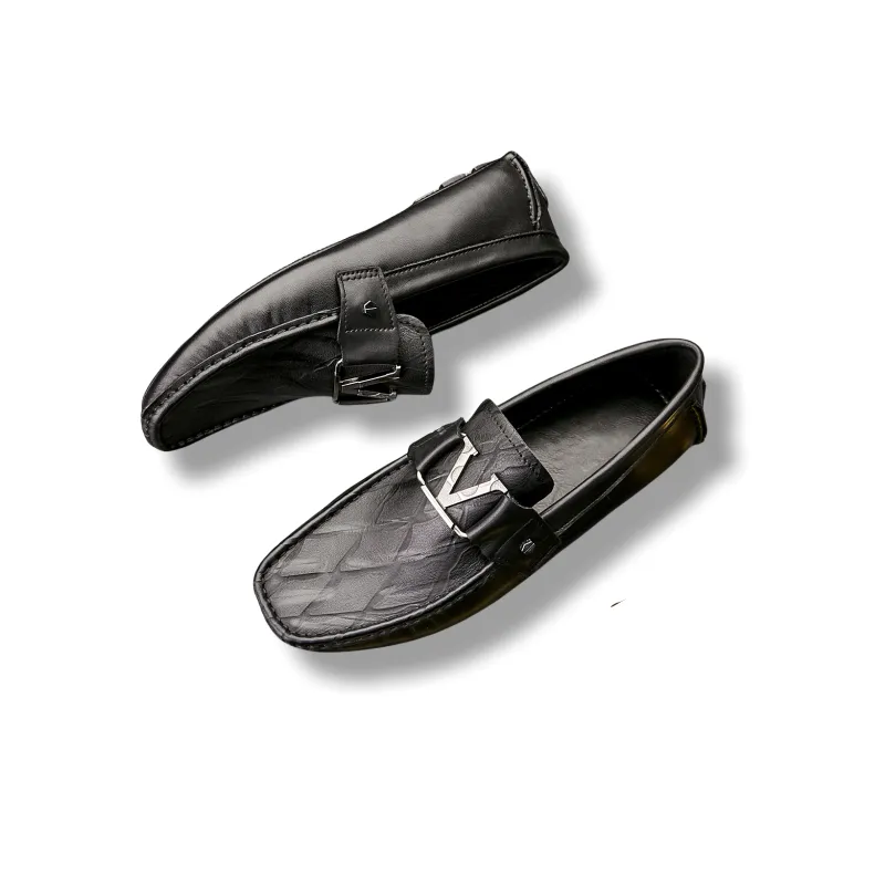 Brounvanm Beanie Shoes Men's Black-4