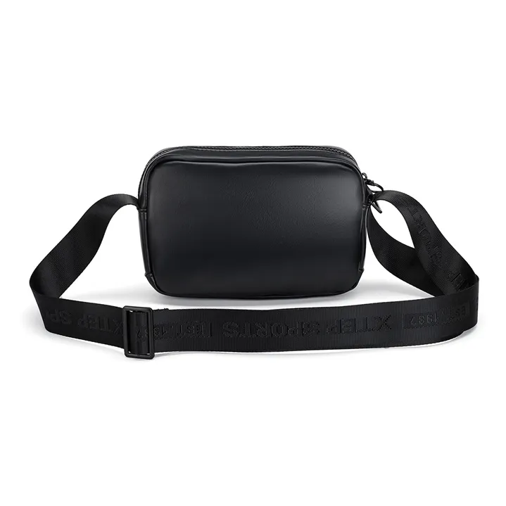 XTEP PU Fanny Pack Regular Unisex Black/Fruit Green/Ecru/Light Purple-2