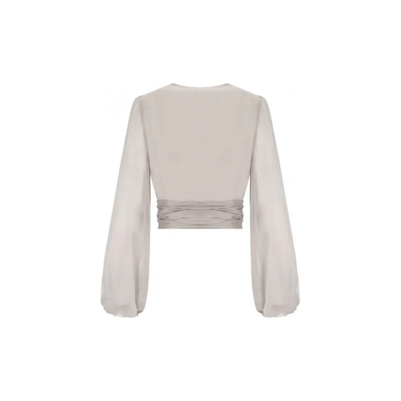 Elisabetta Franchi T Shirt Women's Gray-1