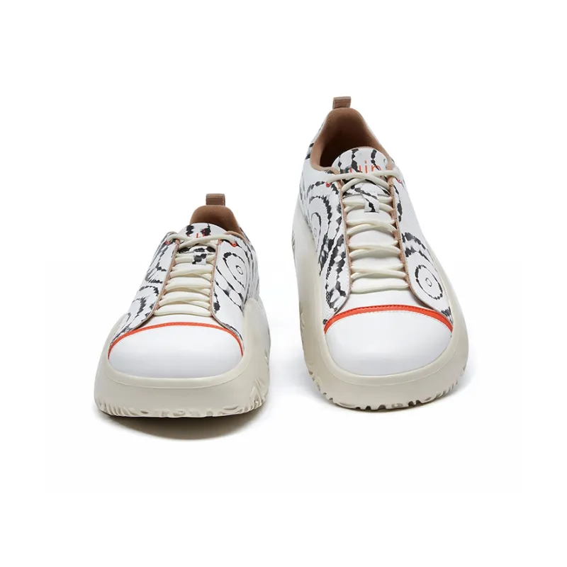U.IN Painted Travel Shoes Vigo 2 Low Top Skateboard Shoes Men's-5