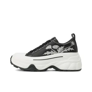 Rosa Bianca Anti Slip Wear Resistant Breathable Lightweight Height Increasing Low Top Chunky Sneakers Women's