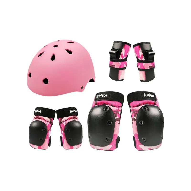KUFUN Roller Skating Protective Gears ABS Shell Unisex-2