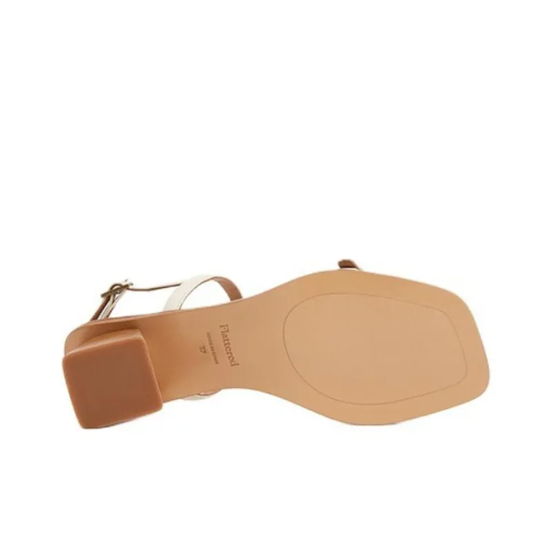 FLATTERED Strap Sandals 4.7cm Women's Beige-4