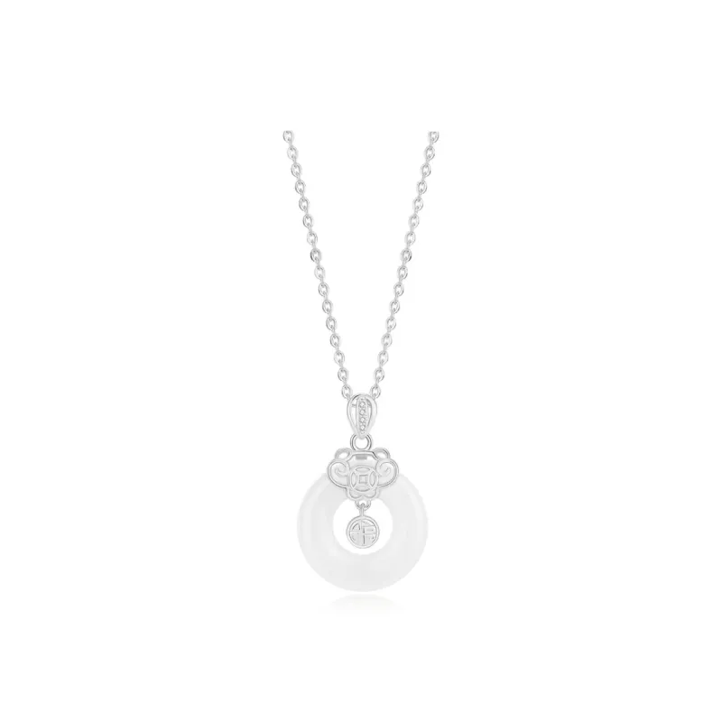 JUICY GRAPE Chalcedony Necklaces Women's-1