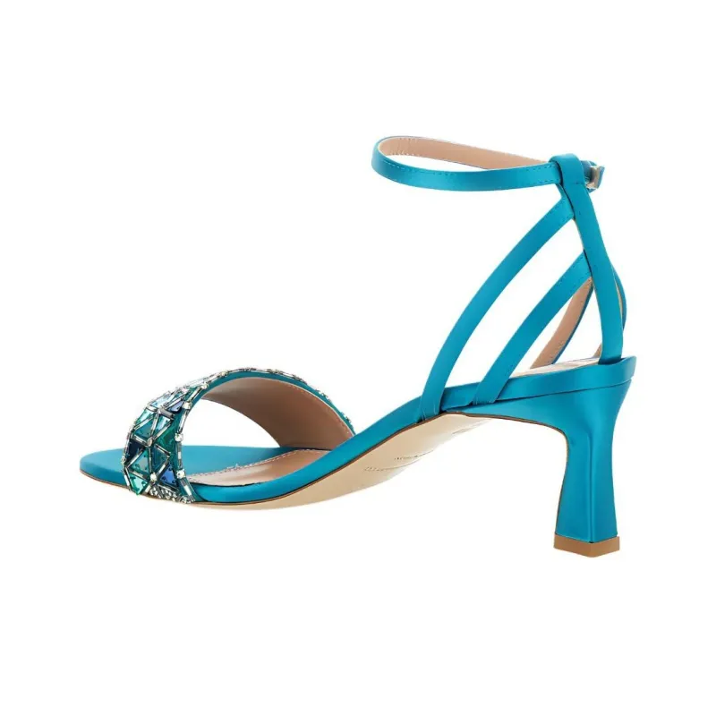 ALBERTA FERRETTI 60mm Mirror-patterned Sandals-3