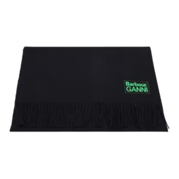 BARBOUR Knit Scarves Unisex Black
