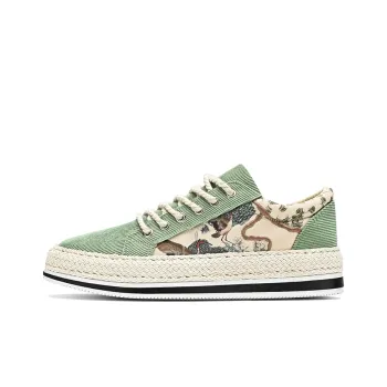 PLAY COBBLER Anti-Slip Wear-Resistant Breathable Lightweight Low-Top Canvas Shoes Men's