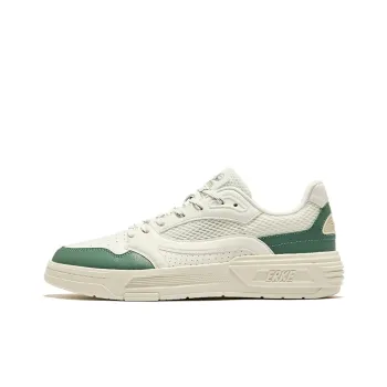 Erke Pungent Smell Durable Breathable Low Top Skateboard Shoes Men's Microcrystal White Pine Frost Green