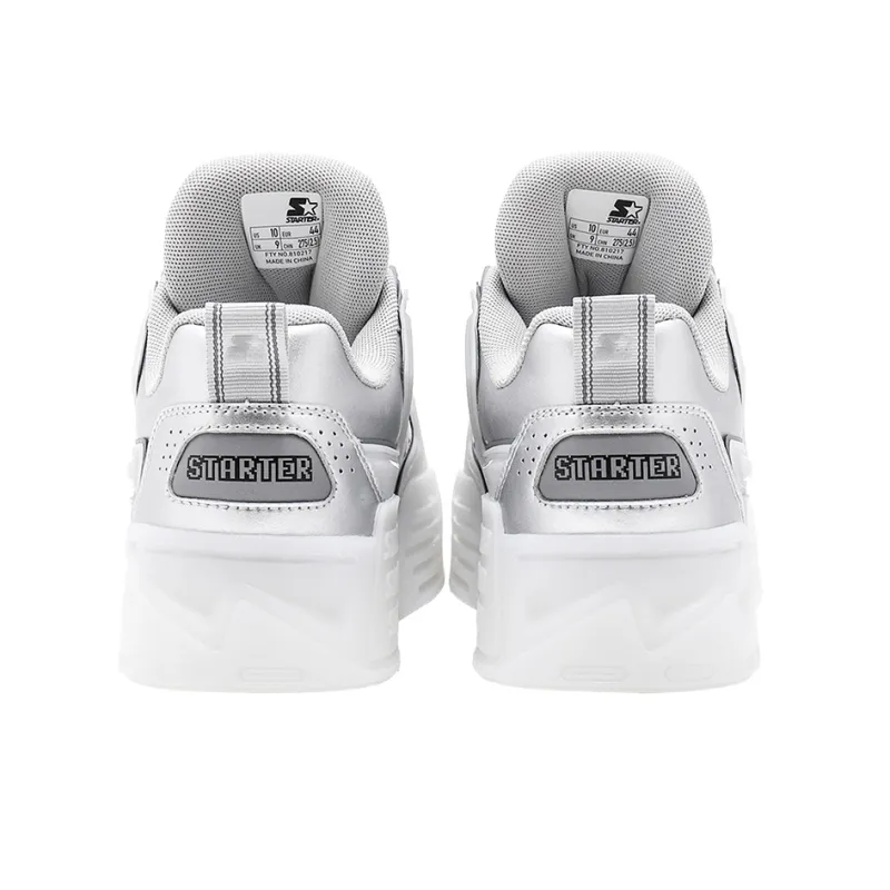 STARTER Vol Laser Palm Game Shoes Low-Top Skateboard Shoes Men's Gray-4
