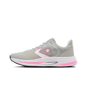 Converse Cavestar Anti-Slip Wear-Resistant Low-Top Running Shoes Unisex Gray Pink