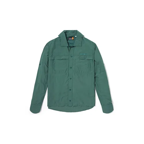 Timberland Shirts Men Blue/Green