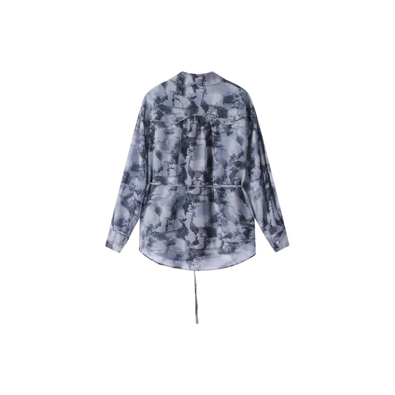 THE SEA LIFE Shirt Women's Mist Blue-1