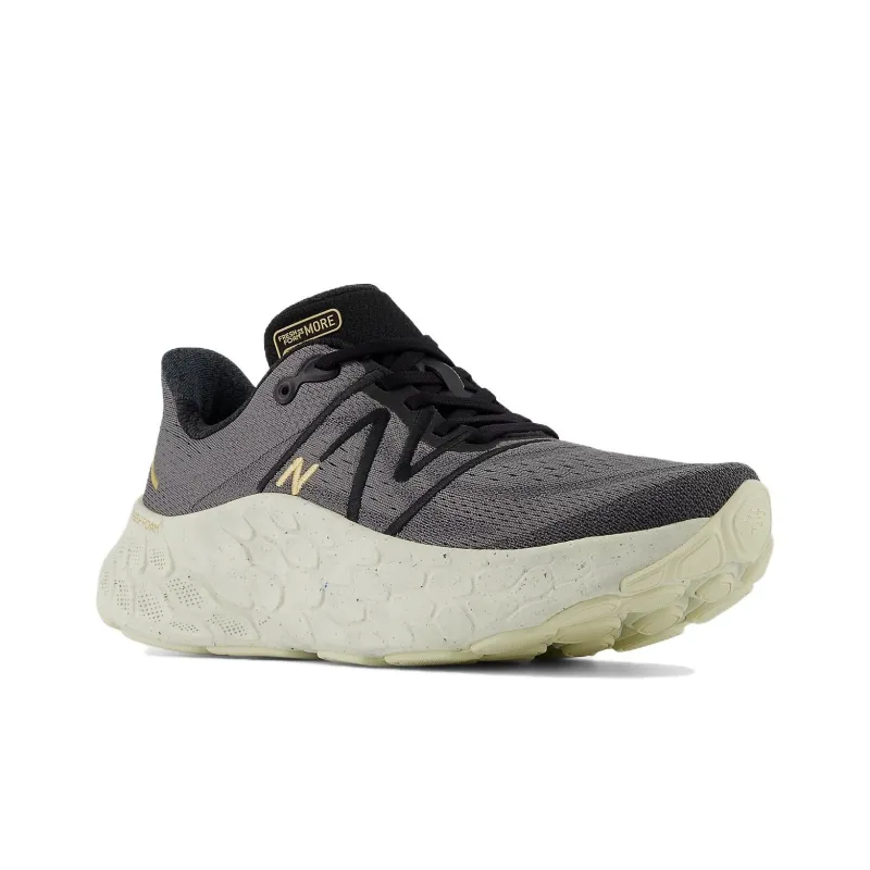 New Balance More V4 Cushioning, Wear Resistant Low Top Running Shoes Women's Gray Black-1