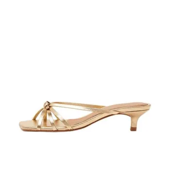 FLATTERED Slide Slippers 3.5cm Women's Gold