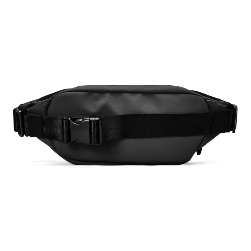 ONRF PVC Waist Bag Chest Bag Regular Unisex Black-4