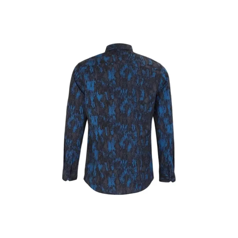 BRAUN BUFFEL Shirts Men Blue-1
