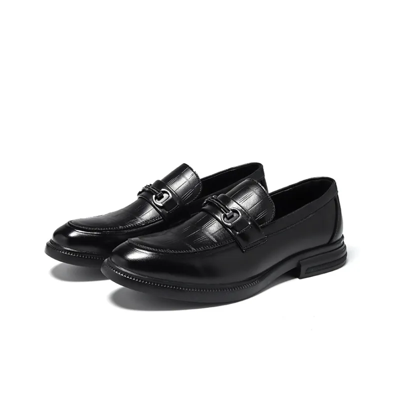 Beidouniao Dress Shoes Men's Black-2