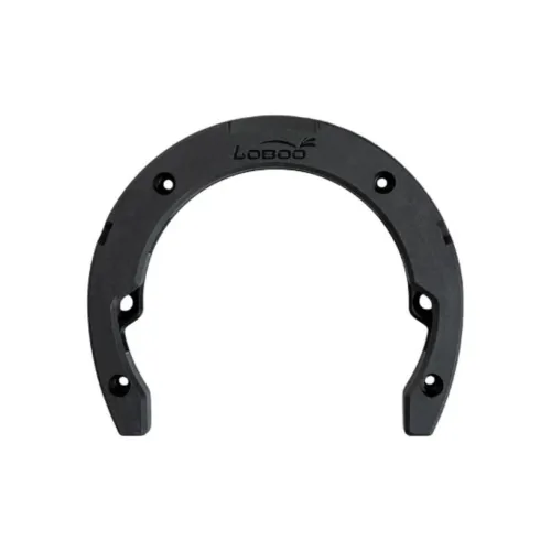 LOBOO Oil Tank Bag Cycling Gear Unisex Nylon Black