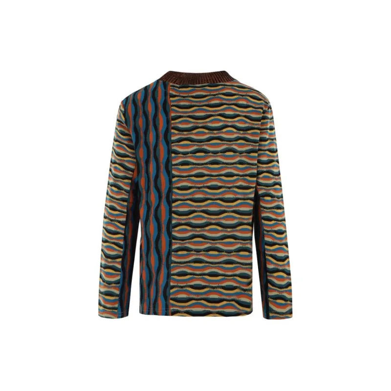 ANDERSSON BELL Zigzag Mix pattern Jumper-1
