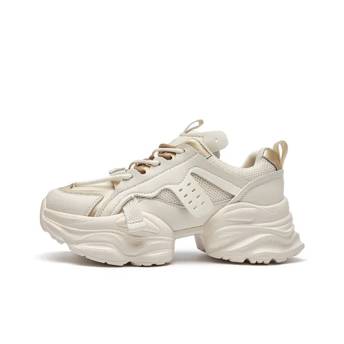 La Chapelle Height Increasing Lightweight Low-Top Chunky Sneakers Women's