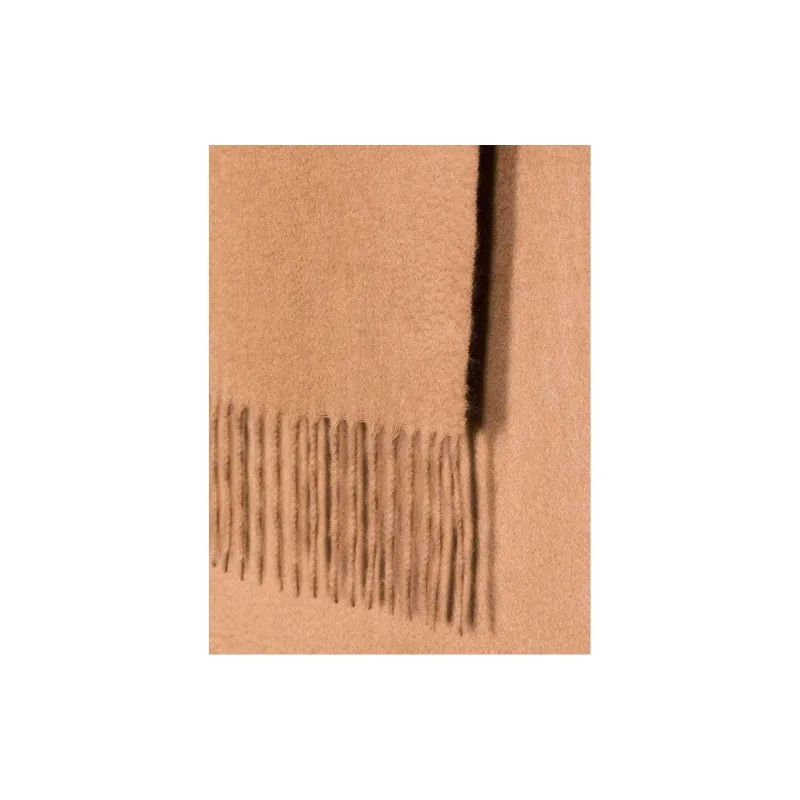 N.Peal Fringed Cashmere Scarf-1