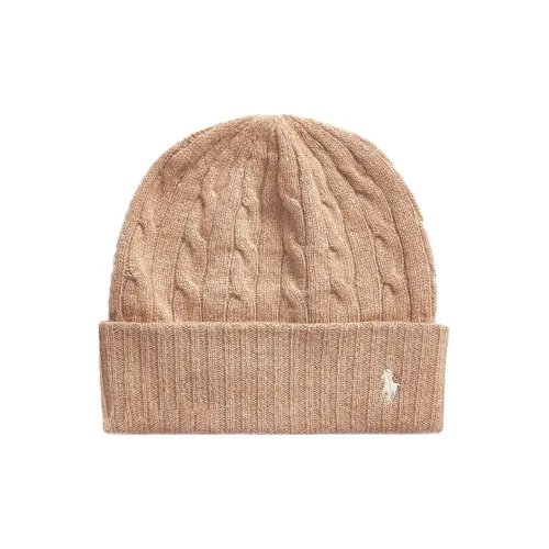 Polo Ralph Lauren Wool Beanies Unisex Beige