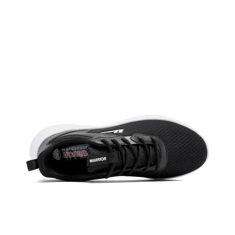 Warrior Breathable Lightweight Low Top Casual Running Shoes Men's Black-2