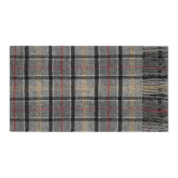 BARBOUR Tartan Fringed Scarf