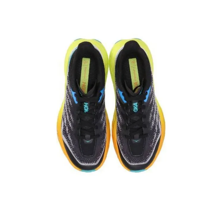 HOKA ONE ONE Speedgoat 5 Black Evening Primrose Women's-4